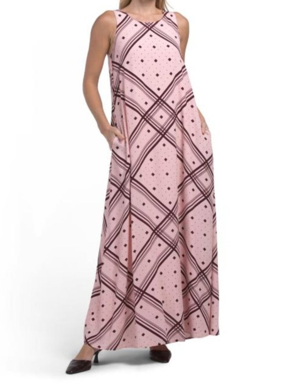 WHITE CLOSET Sleeveless Maxi Dress